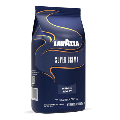 Lavazza Super Crema Whole Bean Coffee – Premium European Espresso Experience for the Connoisseur