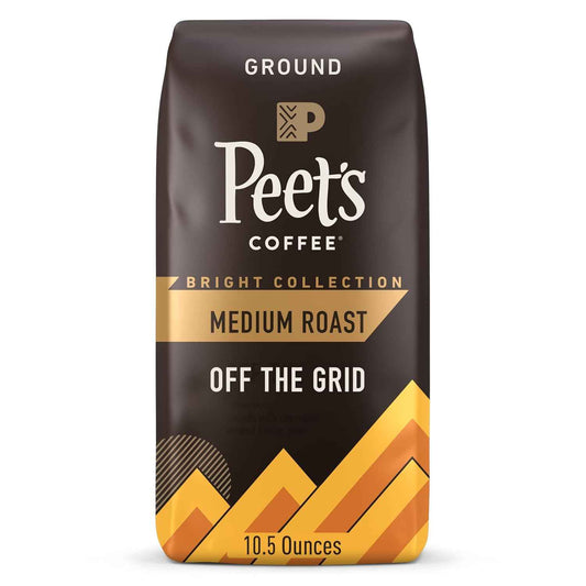 Peet's Coffee Off the Grid Medium Roast Ground Coffee – Premium Housewarming Gift for Coffee Lovers