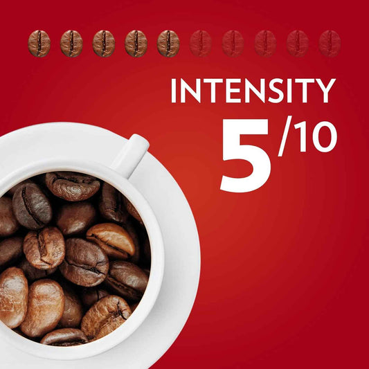 Lavazza Qualità Rossa Ground Coffee – Morning Focus Brew for Home Office, Drip and Espresso Ready