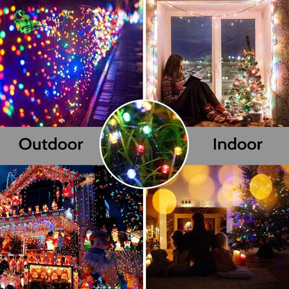 Joomer Battery Fairy Lights – Thoughtful Housewarming Gift for Her, 66ft 200 LED with Timer and 8 Modes Multicolor
