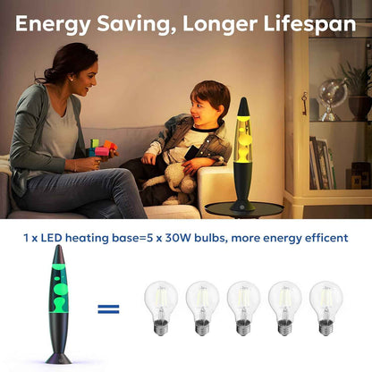 Uniclighter AuraFlow LED Motion Lamp – Cool-Running Night Light Safe for Kids' Bedrooms and Playrooms