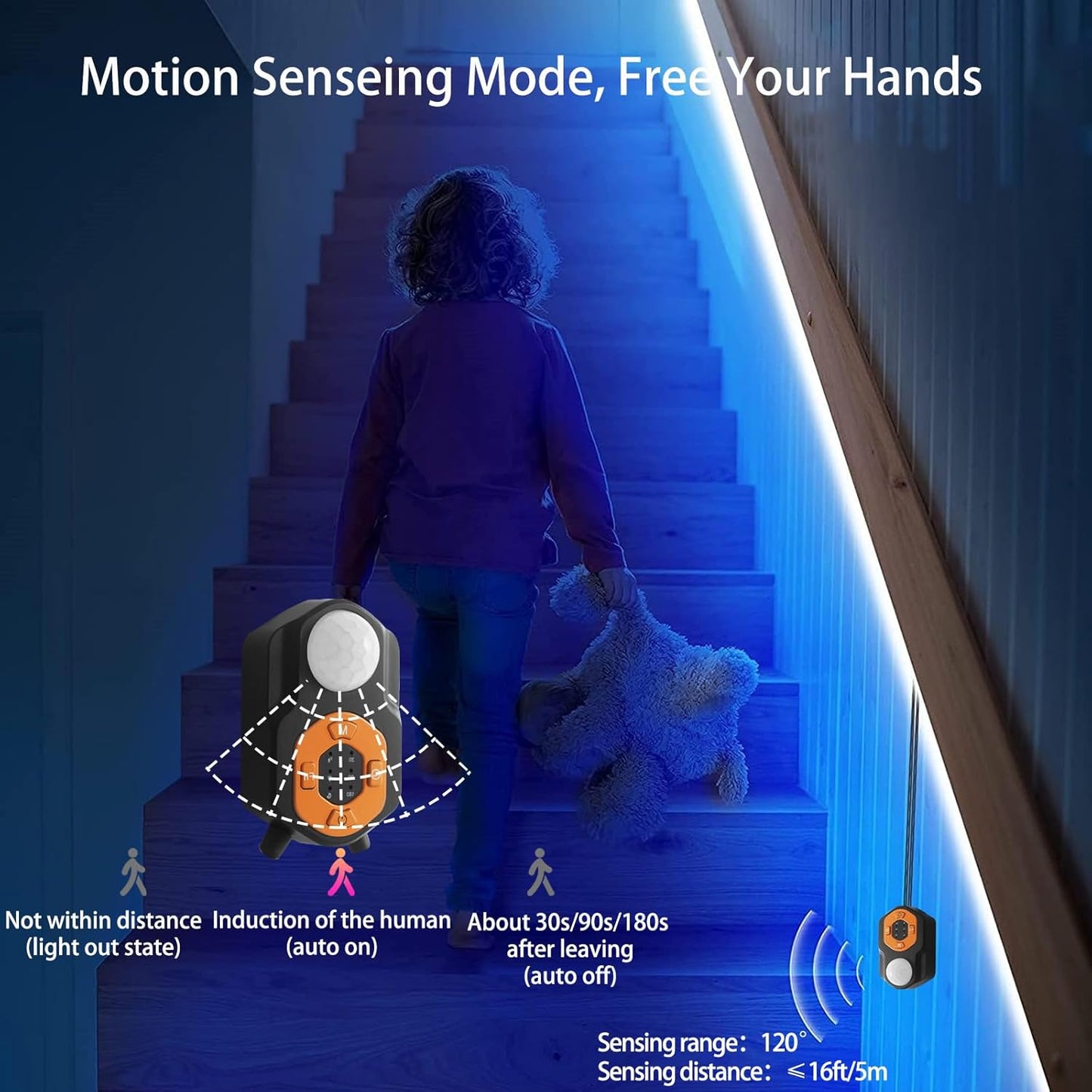 memory function that retains last color, brightness, and mode setting