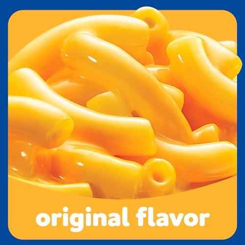Kraft Easy Mac Microwavable Mac & Cheese – Portion-Controlled Comfort Lunch for Mindful Eating