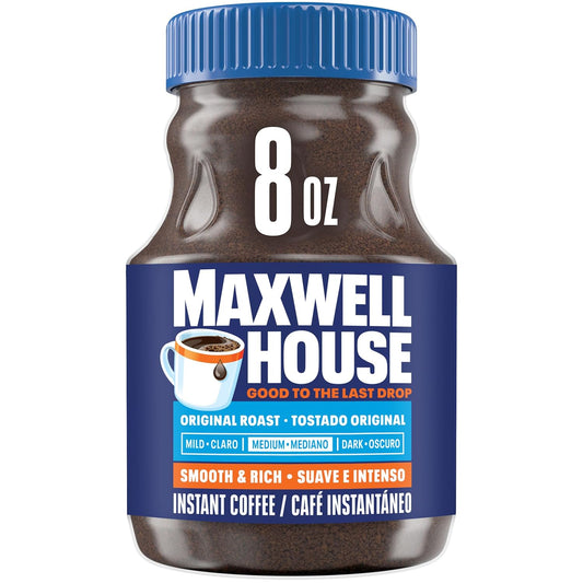 mild roast breakfast blend ground coffee in a 38.8 oz resealable canister