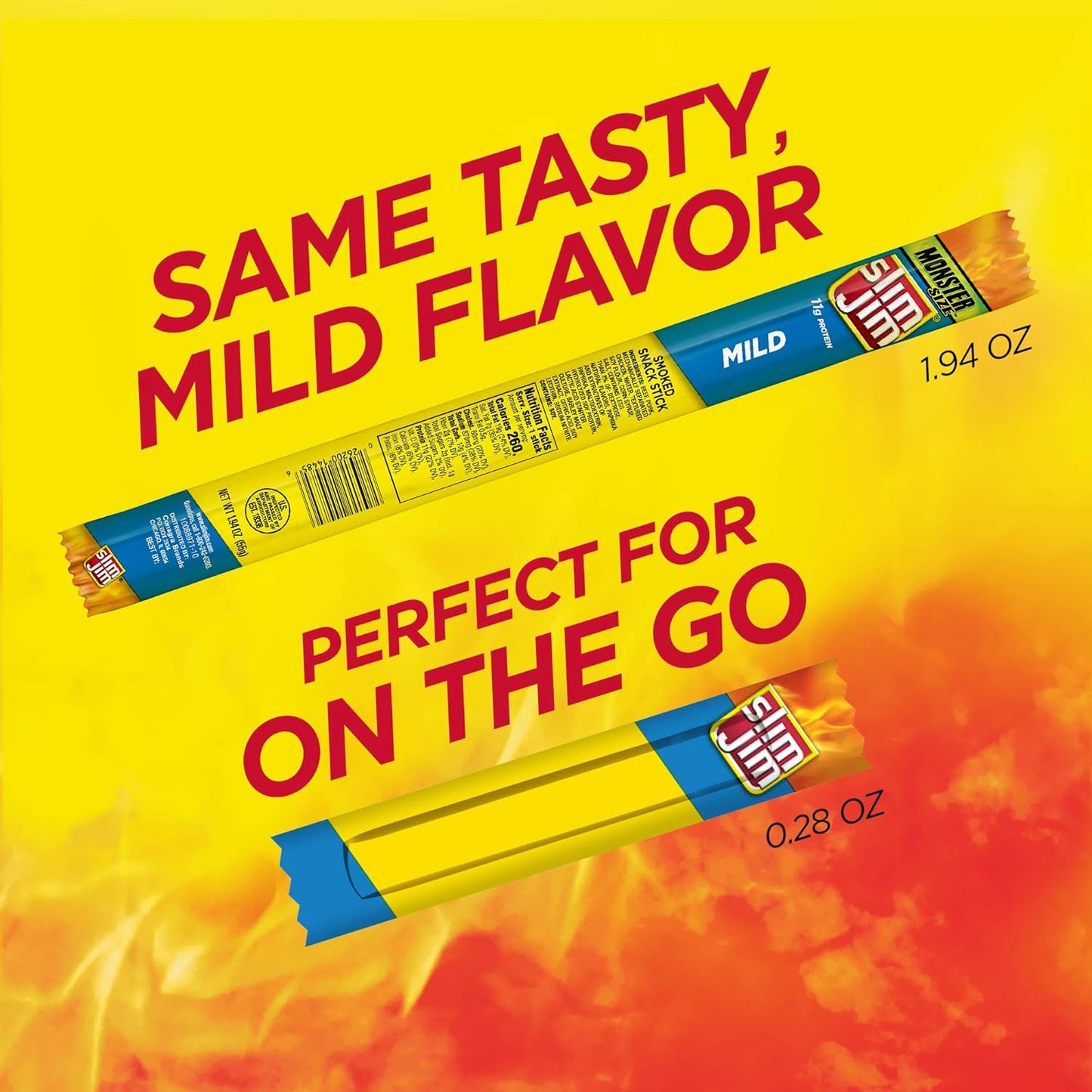 mild smoked flavor profile with bold, savory taste