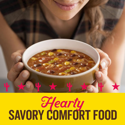mildly spicy flavor profile with chicken, tomatoes, peppers, and corn
