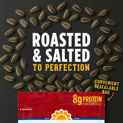 DAVID Jumbo Sunflower Seeds Cracked Pepper – Office Desk Snack to Curb Afternoon Hunger and Stay Focused, 5.25 oz Bag