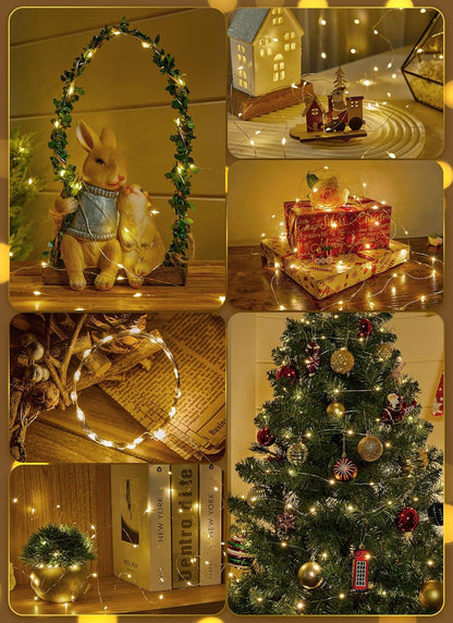 Minetom Battery Operated Fairy Lights – Thoughtful Birthday Gift for Her, Remote Controlled Bedroom Decor