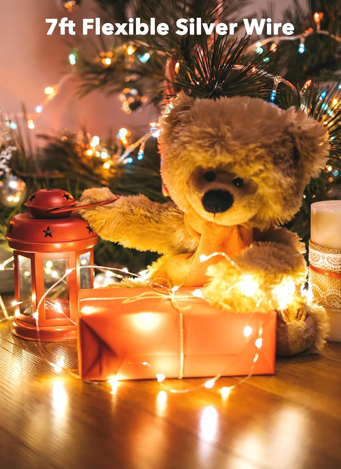 Minetom Fairy Lights 6-Pack – 7ft Battery Operated String Lights as a Thoughtful Birthday Gift for Her and Mom