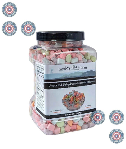 Medley Hills Farm Dehydrated Marshmallows – Cozy, Low-Lift Sweet Treat for Mindful Hot Drink Rituals