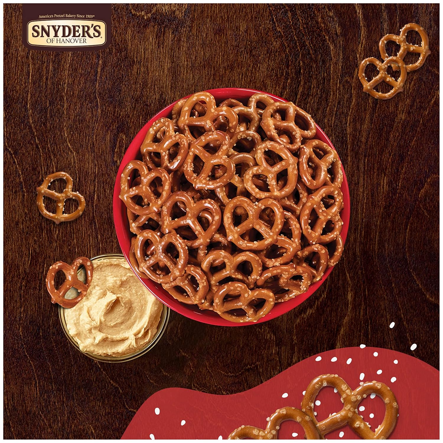 mini pretzel size for easy snacking