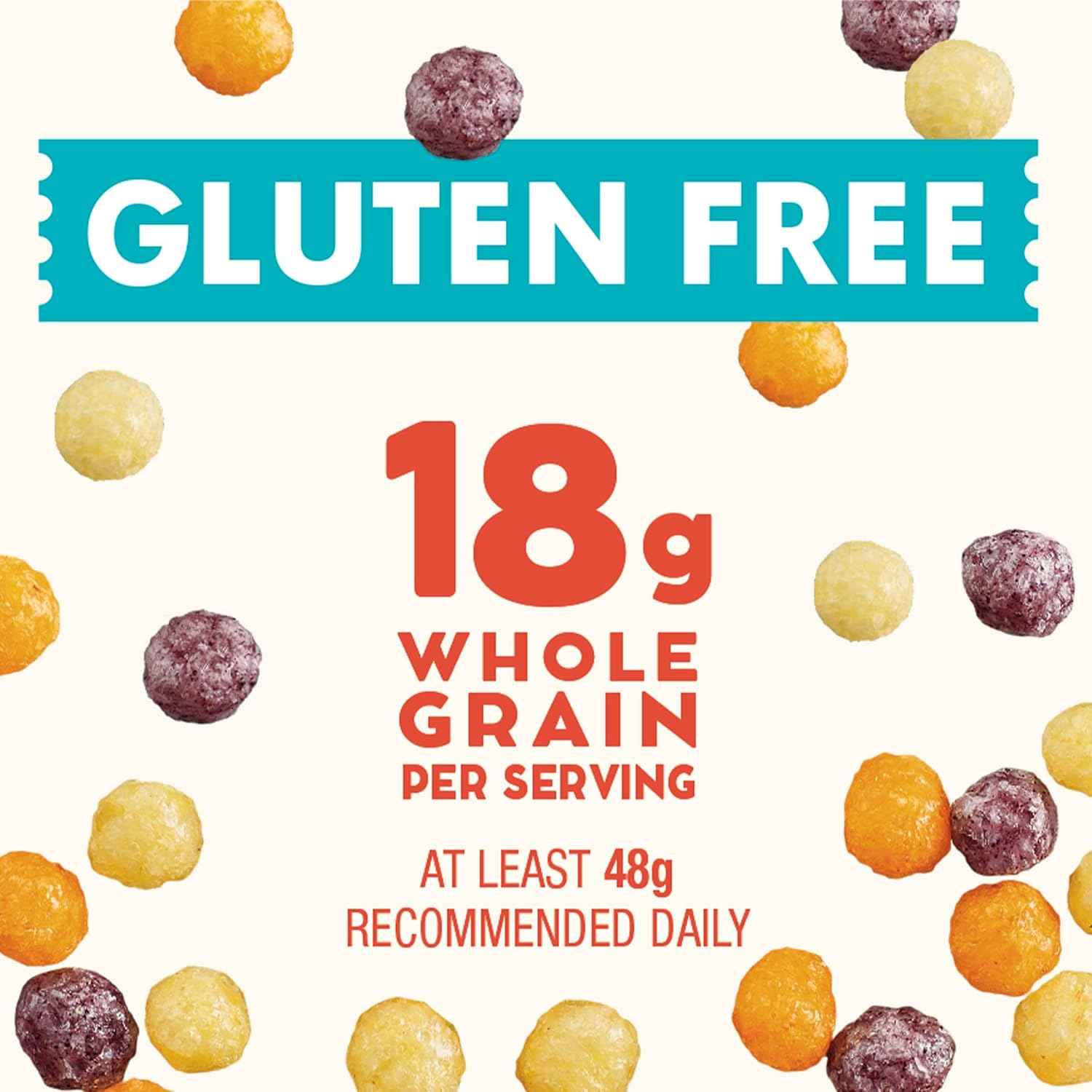 Cascadian Farm Organic Mini Fruitfuls Cereal – USDA Organic Whole Grain Cereal for Wellness Pantry
