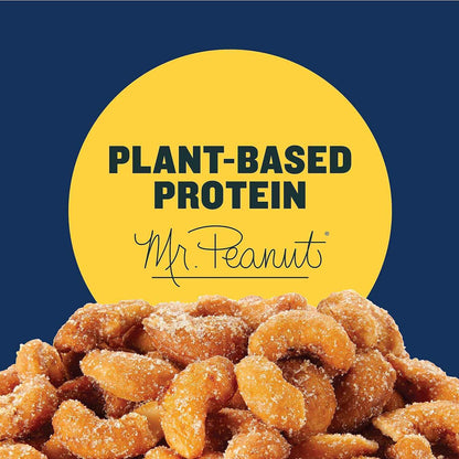PLANTERS Deluxe Salted Whole Cashews – Office Desk Snack for Midday Hunger, 5g Plant Protein