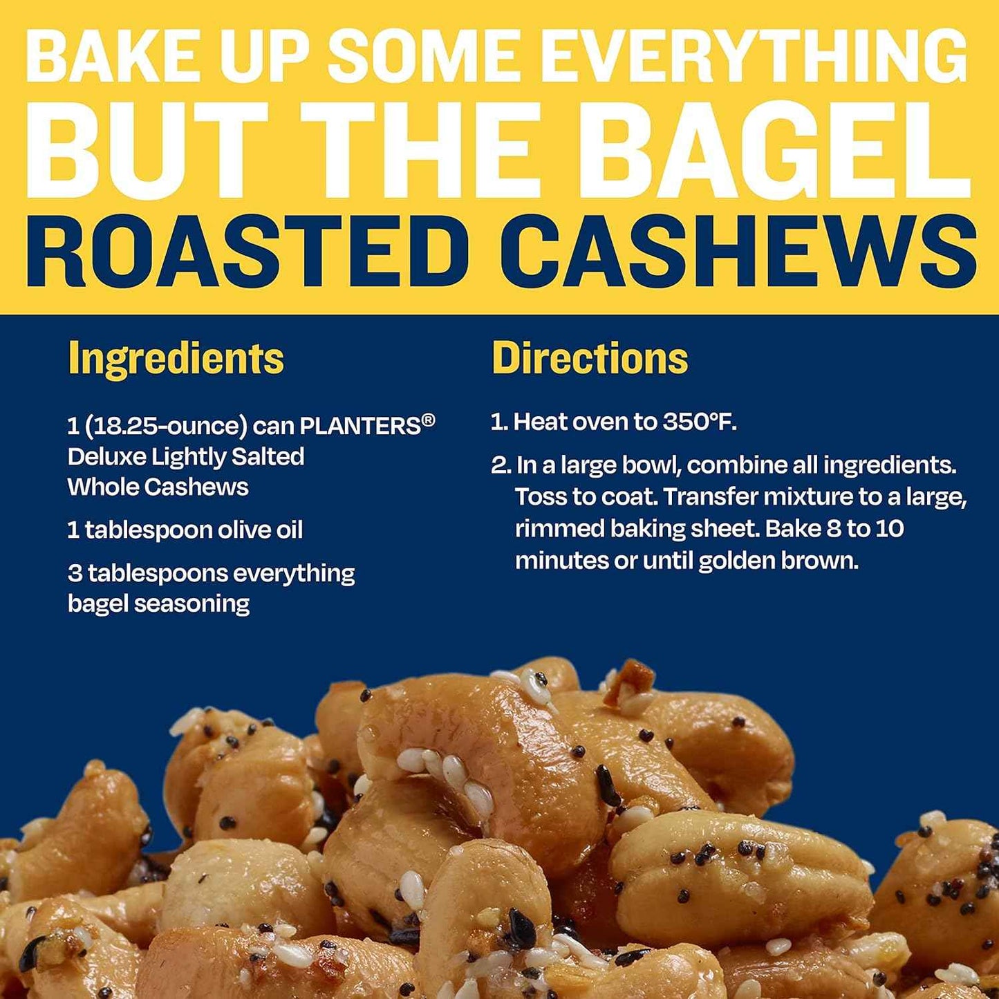 PLANTERS Whole Cashews with Sea Salt – Premium Housewarming Gift for New Homeowners, Kosher Snack