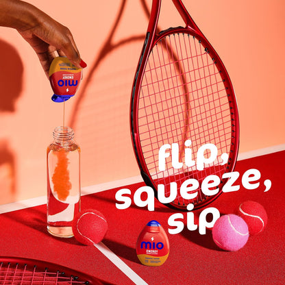 mio Energy Tropical Fusion – Gym Hydration Companion, Pre-Workout Squeeze Liquid Water Enhancer