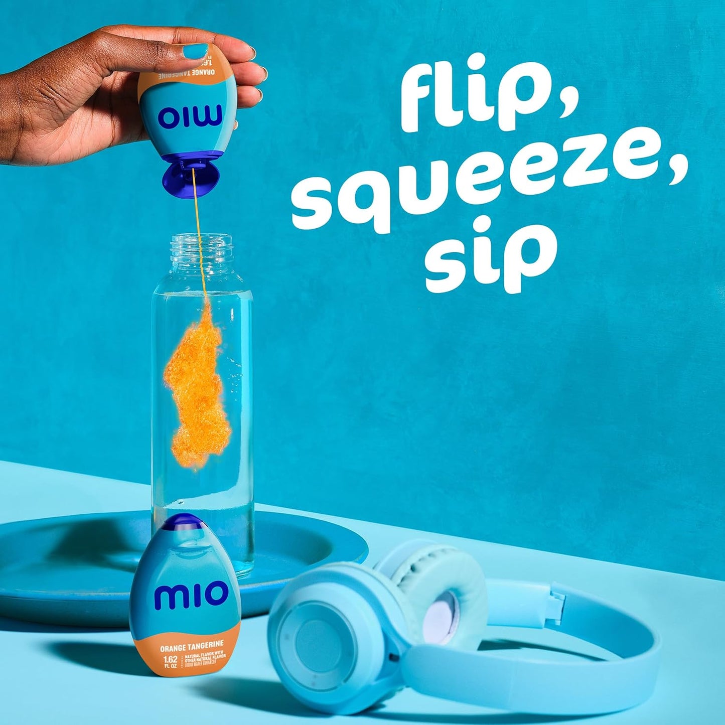 mio Orange Tangerine Liquid Water Enhancer – Portable Flavoring for Hiking and Cycling Hydration