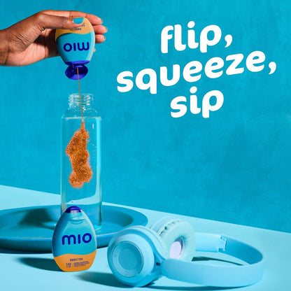 mio Sweet Tea Water Enhancer – Portable Sweet Tea Flavoring for Busy Professionals at the Office Desk, 1.62 fl oz Bottle