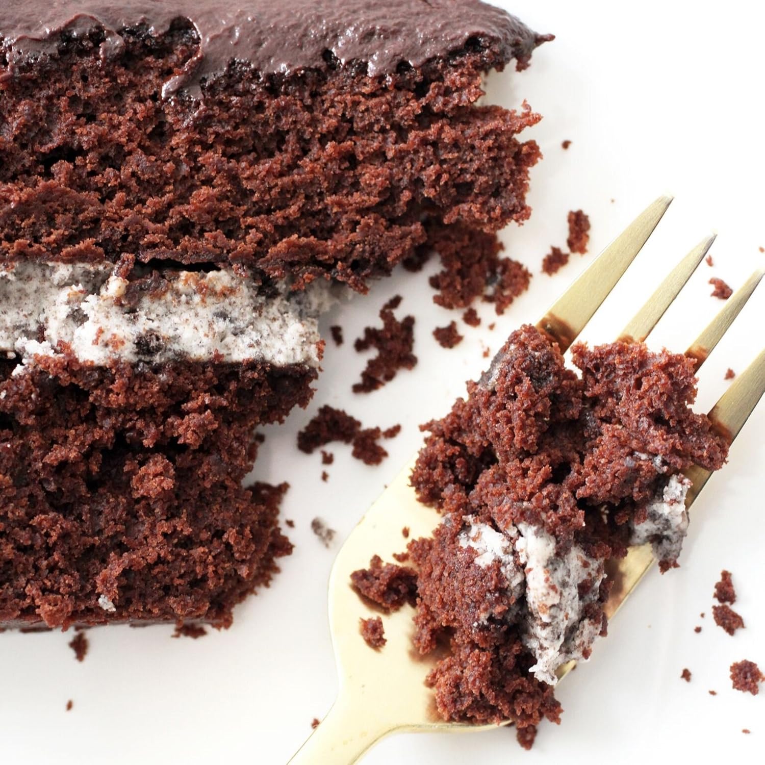 Miss Jones Baking Organic Chocolate Cake Mix – Clean-Ingredient Dessert for Wellness-Minded Home Bakers, Vegan and Non-GMO