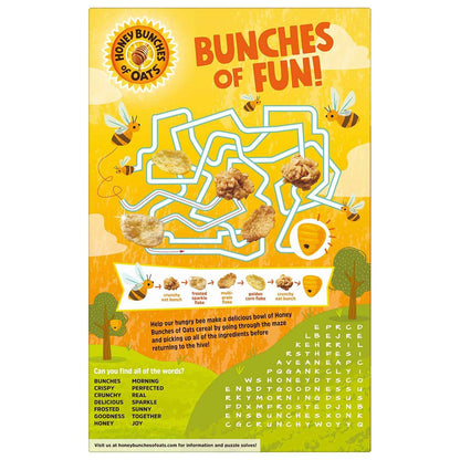 Honey Bunches of Oats Honey Roasted Cereal – Thoughtful Housewarming Gift Basket Staple for New Homeowners