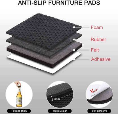 Yelanon Furniture Pads – Clean-Looking Hardwood Floor Protectors for an Uncluttered Home