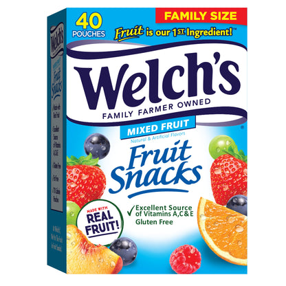 Mixed Fruit - 0.8 Ounce (Pack of 40)