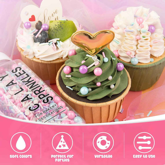 Pastel Sprinkle Mix – Thoughtful Baking Gift for Mom and Home Bakers