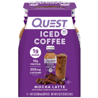 Mocha Latte - 2.5 Fl Oz (Pack of 4)