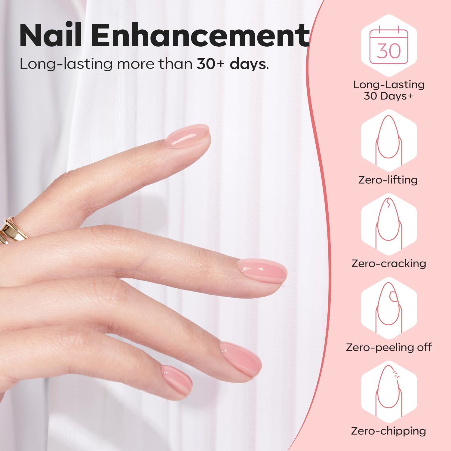 modelones 7-in-1 Builder Gel – Single-Bottle Nail Care for a Clutter-Free Vanity