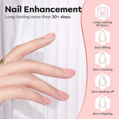 modelones 7-in-1 Builder Gel – Single-Bottle Nail Care for a Clutter-Free Vanity