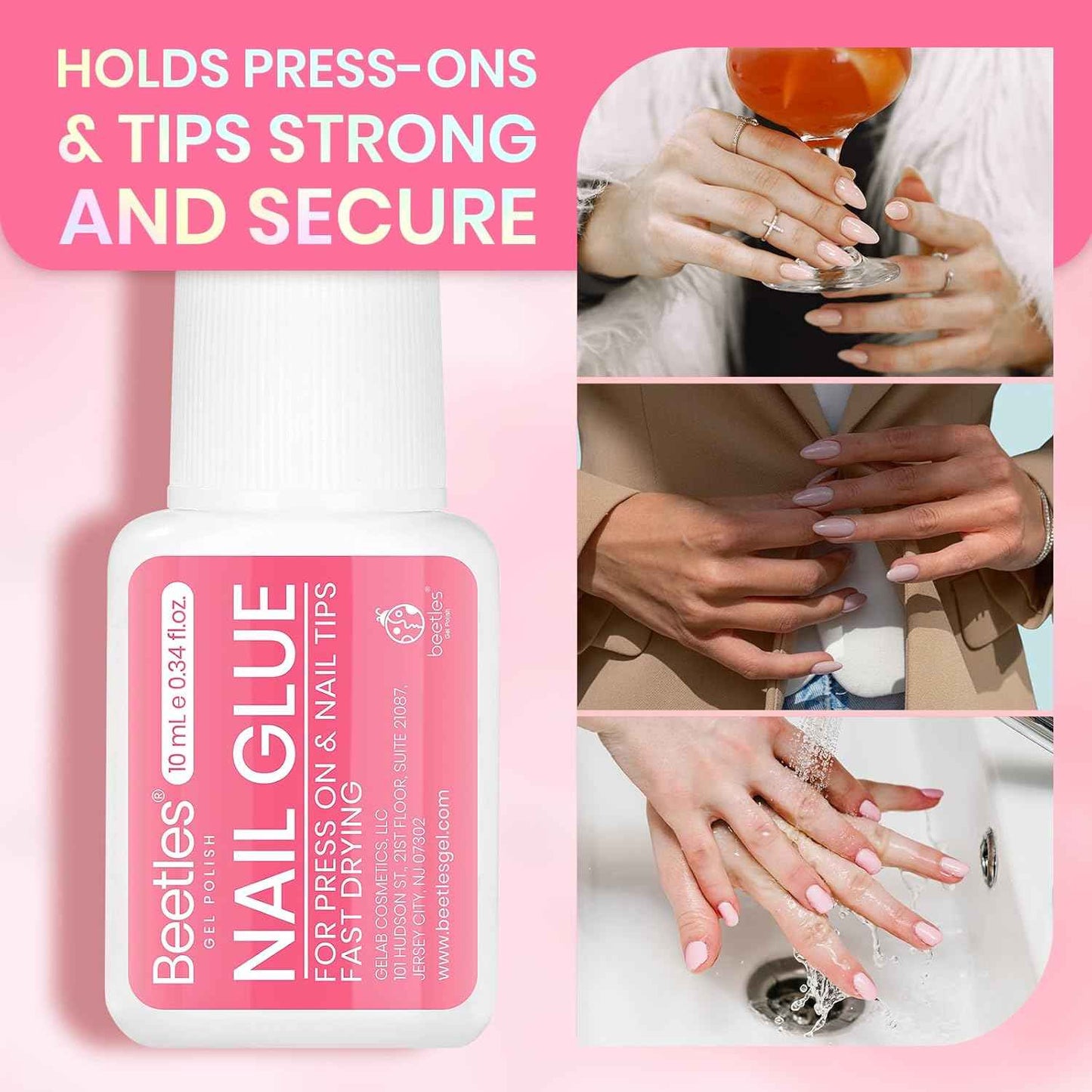 Beetles 10ML Nail Glue – Thoughtful Birthday Gift for Beginners Who Love DIY Press-On Nails