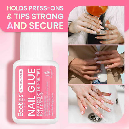 Beetles 10ML Nail Glue – Thoughtful Birthday Gift for Beginners Who Love DIY Press-On Nails