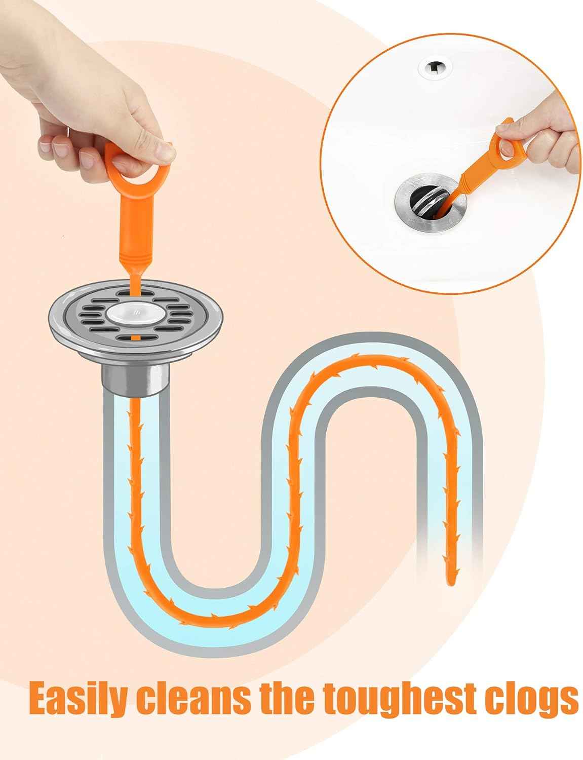 Drain Weasel – Simple Hair Drain Cleaner for Clutter-Free Bathroom Organization