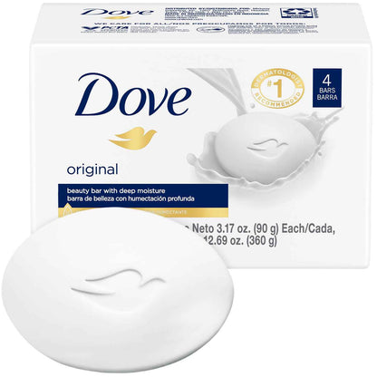 Dove Beauty Bar – At-Home Spa Bar for Face, Body and Hands, Fresh Scent
