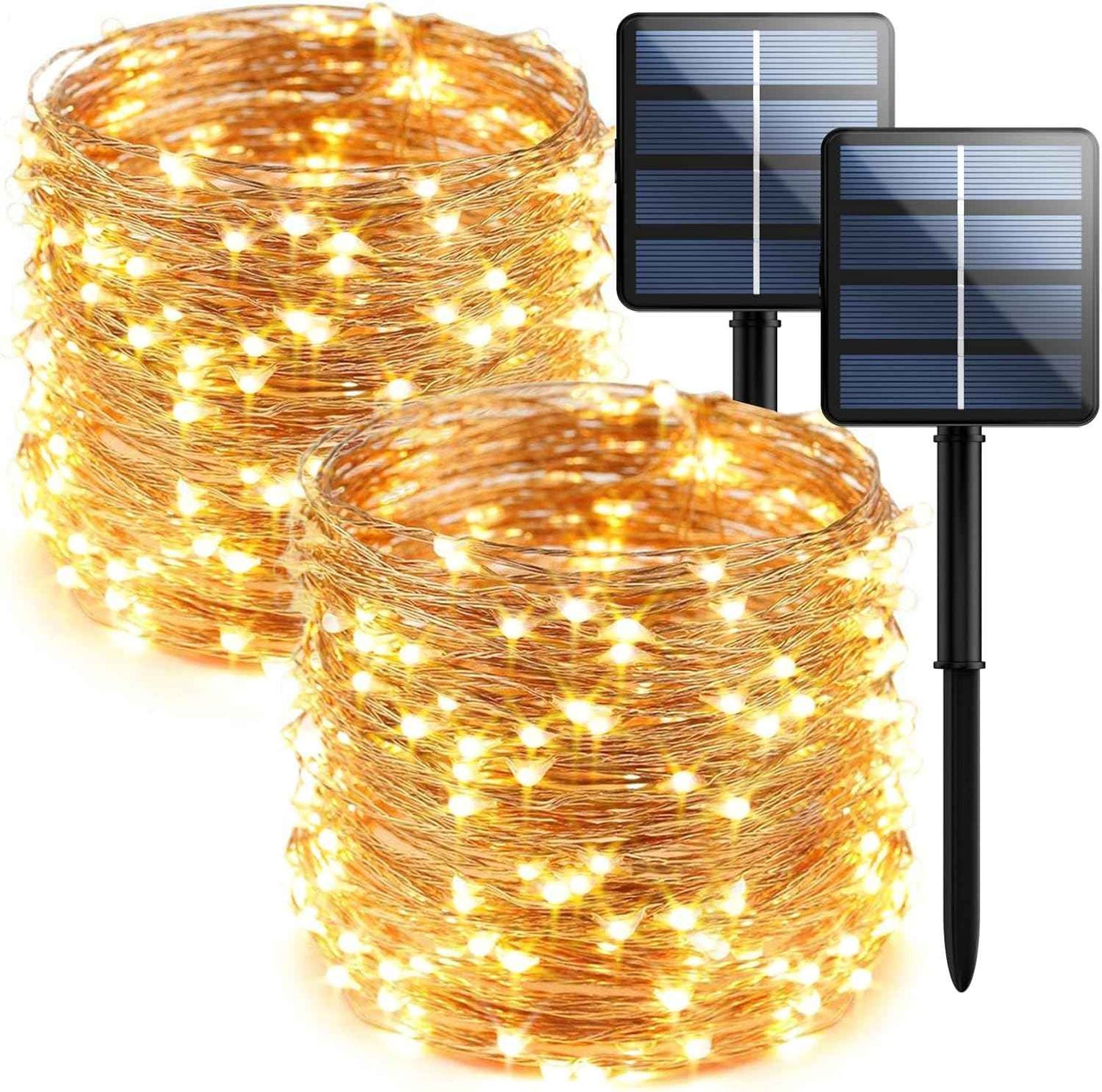 Lumify 2-Pack Solar Fairy Lights – Thoughtful Housewarming Gift and Birthday Present for Her