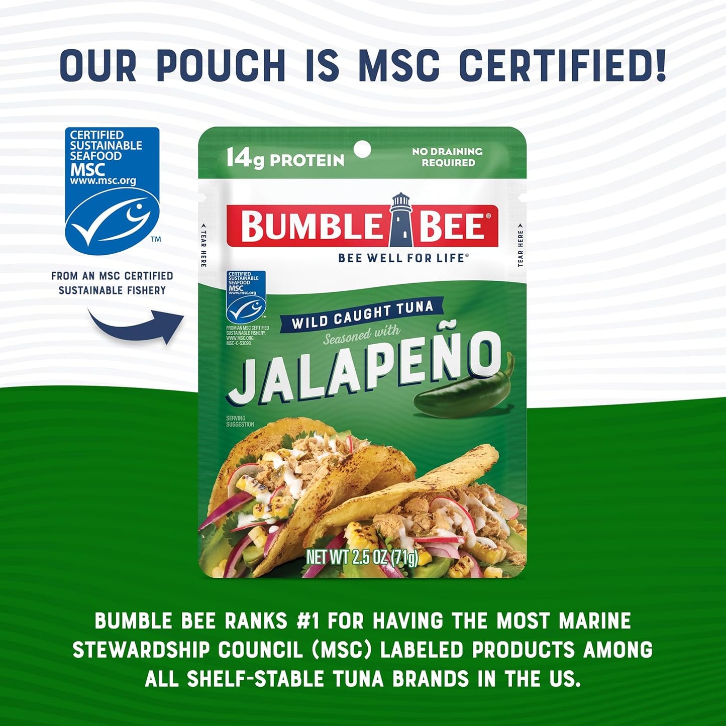 msc certified sustainable seafood with traceable catch via 'trace my catch' program
