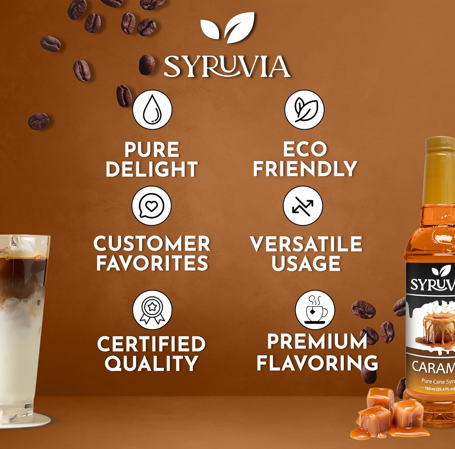 multi-application design suitable for beverages, shakes, sodas, and desserts
