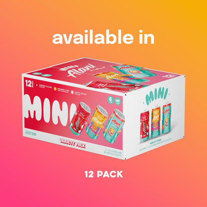 multi-flavor variety pack (orange kiss, cherry slush, juicy peach / juicy peach, cherry twist, sherbet swirl) plus limited witch's brew edition