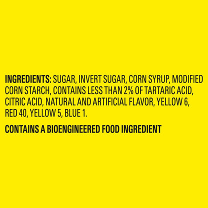 multi-fruit sour gummy flavors
