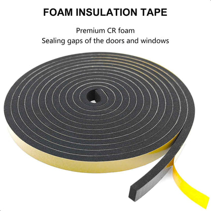 Weather Stripping Door Seal Strip – All Weather Entryway Defense, Exterior Door Foam Tape