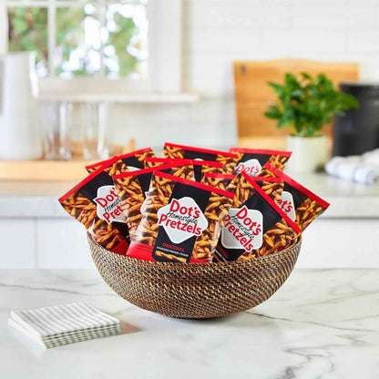 Dot's Pretzels BBQ Pretzel Snacks – Resealable Travel Bag for Camping and Picnics