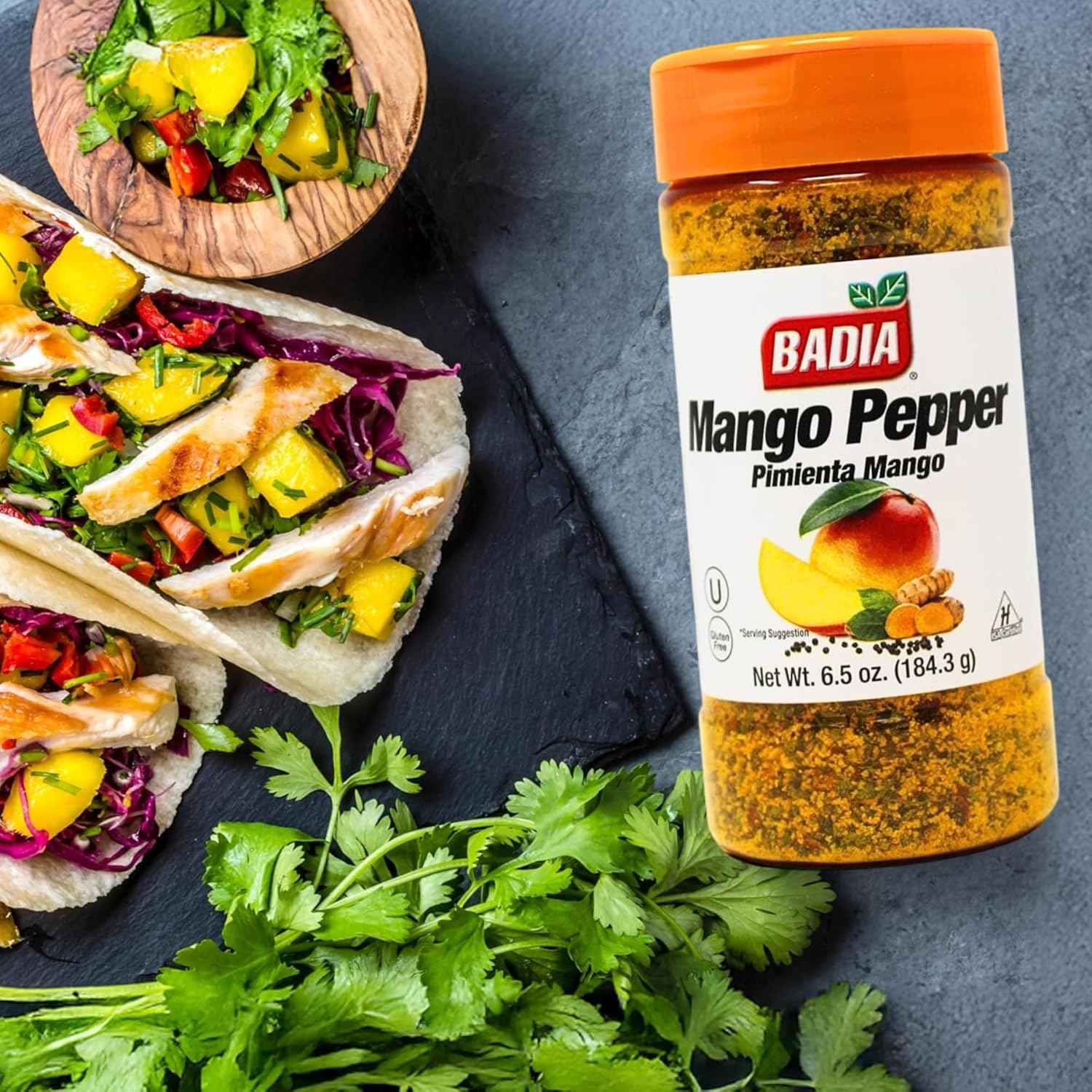 Badia Mango Pepper Family-Friendly Seasoning for Kid-Approved Chicken, Mild Scrambled Eggs, and Lunchbox Veggies