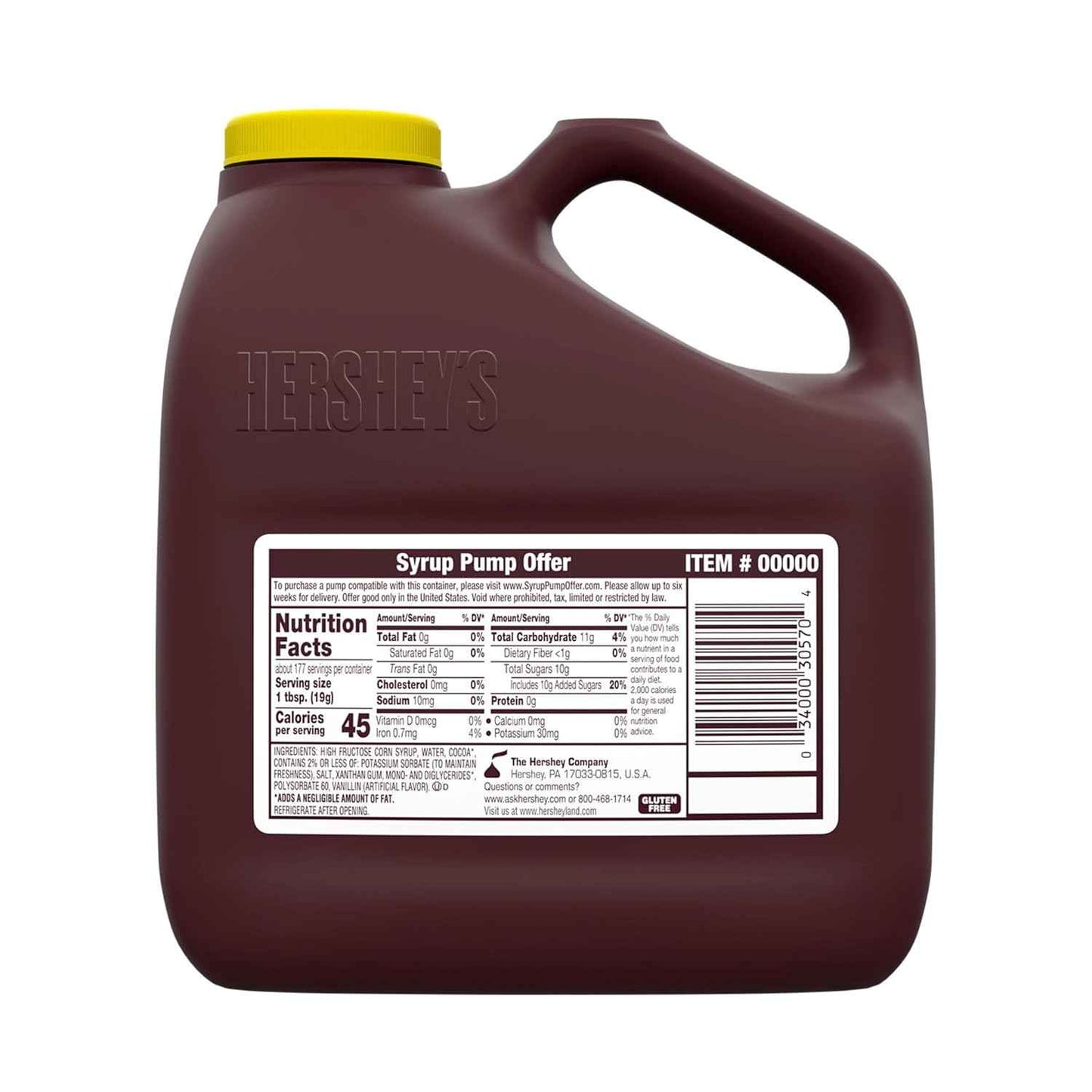 HERSHEY'S Chocolate Syrup 24 oz – Classic Branded Pantry Staple for a Cozy Breakfast Nook Aesthetic