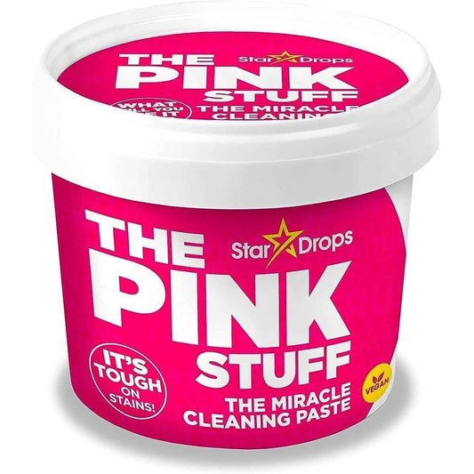Stardrops The Pink Stuff Paste & SQeeZY Sponge Bundle – One Tub Replaces a Shelf of Cleaners for a Clutter-Free Apartment