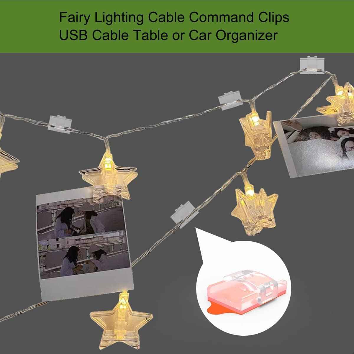 ATB Invisible LED Strip Mounting Clips for Clean Edge Room Corners, 10mm Clear Self-Locking Brackets, 100 Pack Minimalist Setup