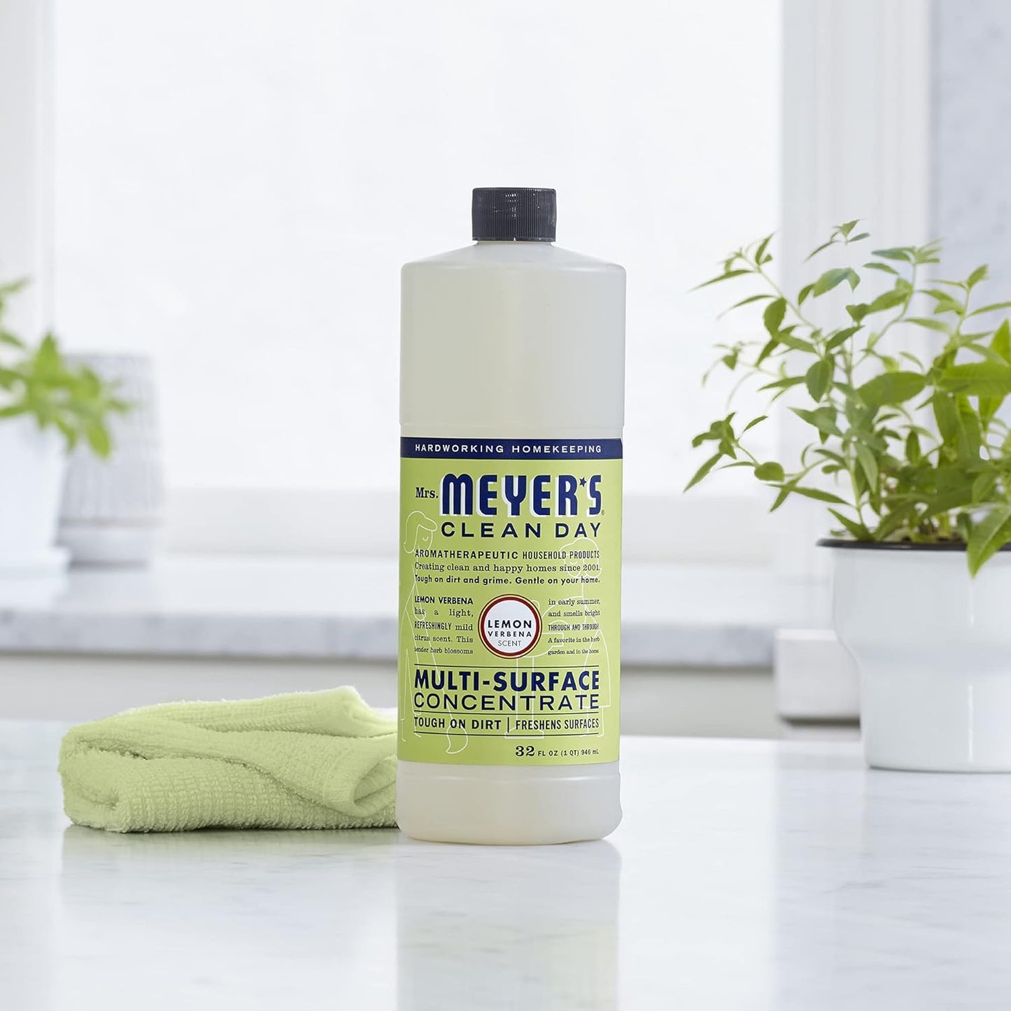 multi-surface compatibility including stainless steel, tile, countertops, walls, and floors