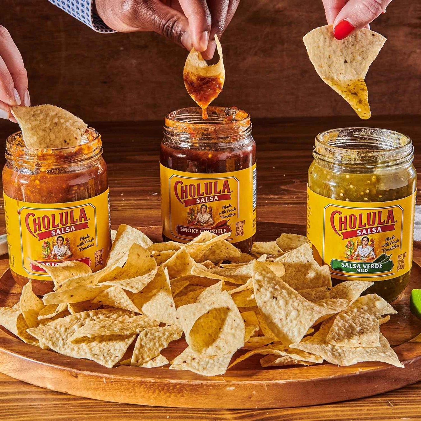 Cholula Original Salsa Medium 12 oz Jar – Versatile Condiment for Weeknight Meals and Casual Entertaining