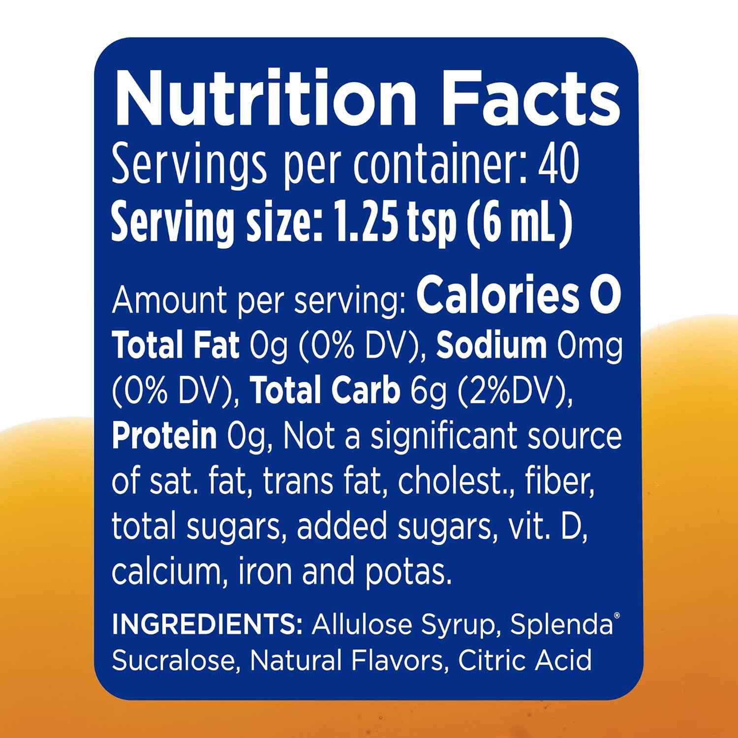 Splenda Multi-Use Allulose Syrup, One Bottle Replaces Maple Syrup Honey Agave and Brown Sugar, Clutter-Free Pantry Staple 8oz