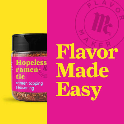 McCormick Ramen Topping Seasoning – Quick Weeknight Dinner Hack for Busy Home Cooks, 3.7 oz