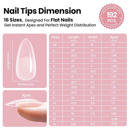 Beetles Tipex Instant Apex Nail Tips – Self-Care Sunday Ritual, Structured Manicure Without the Sculpting Stress
