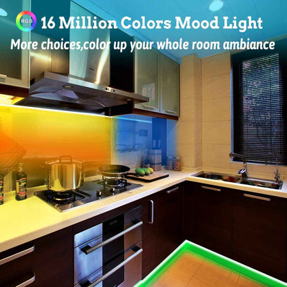 Tenmiro LED Strip Lights – Kids Room Decor Lighting, Cool to Touch RGB Strip for Playroom and Nursery
